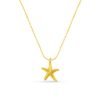 Fine Starfish Collar Necklace