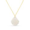 Statement Resin Shell Long Necklace