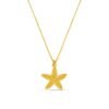 Textured Starfish Necklace