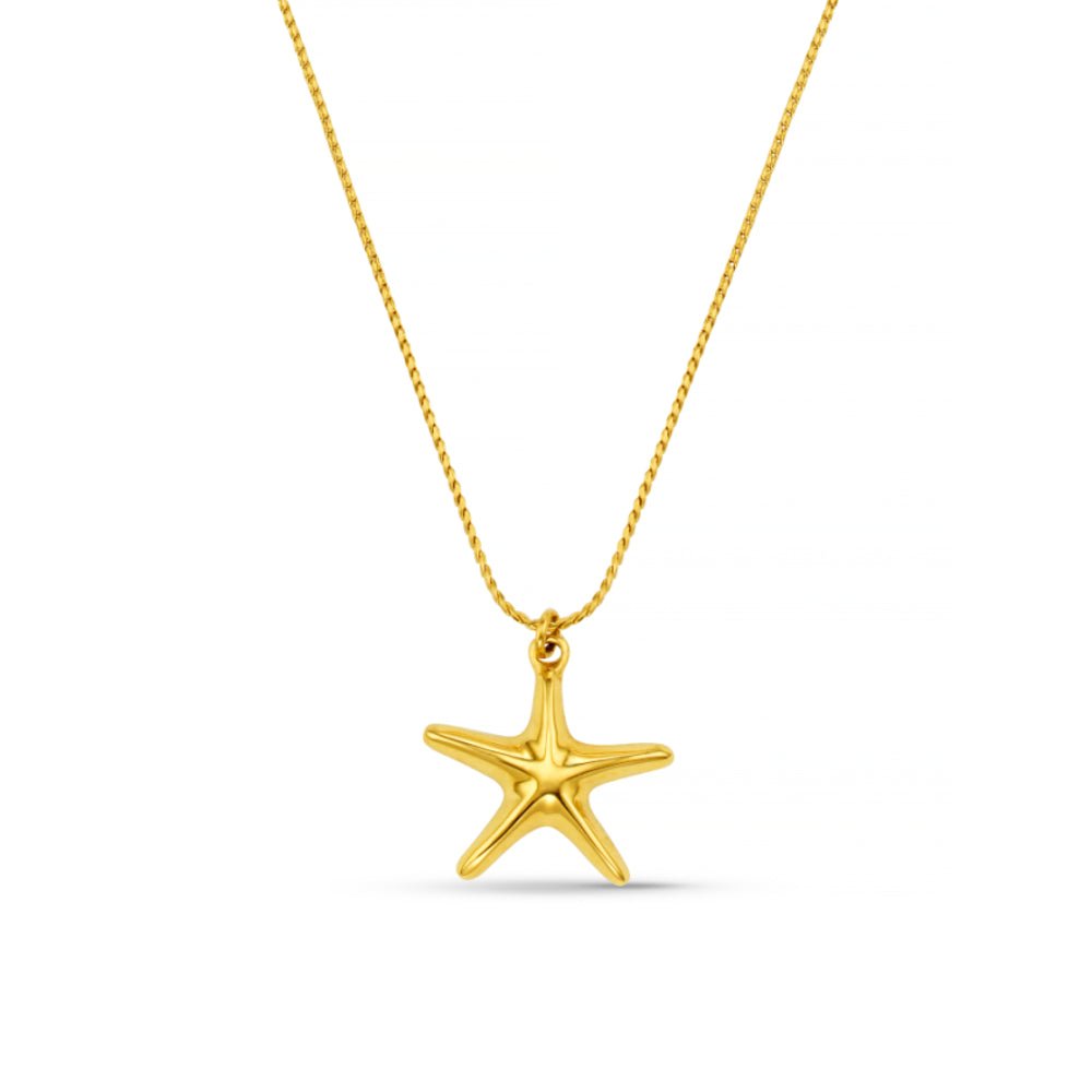 LUXE Starfish Charm Necklace