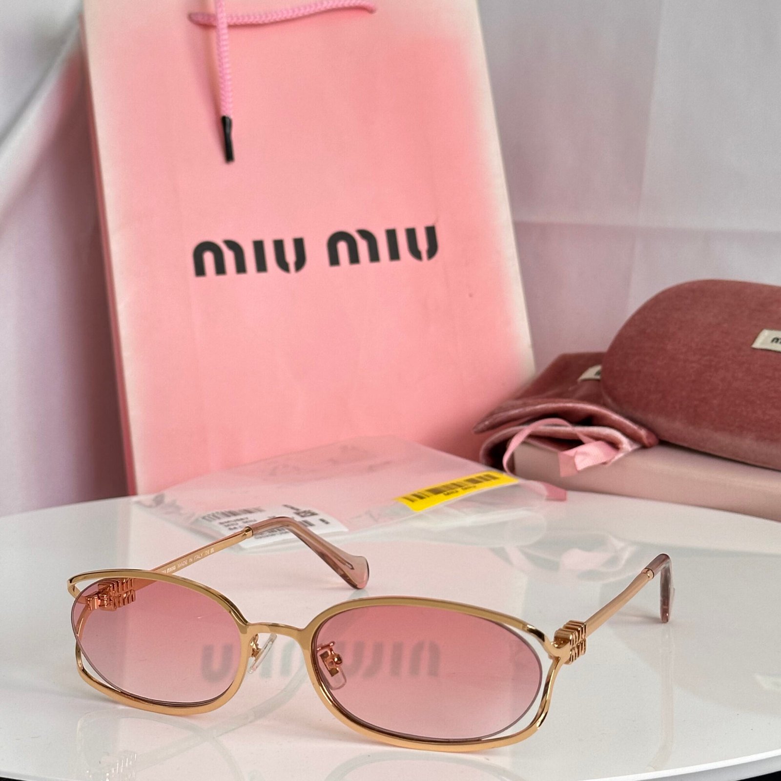 0c8bc6c2 MIU MIU SMU 58Y Sunglasses - Image 1