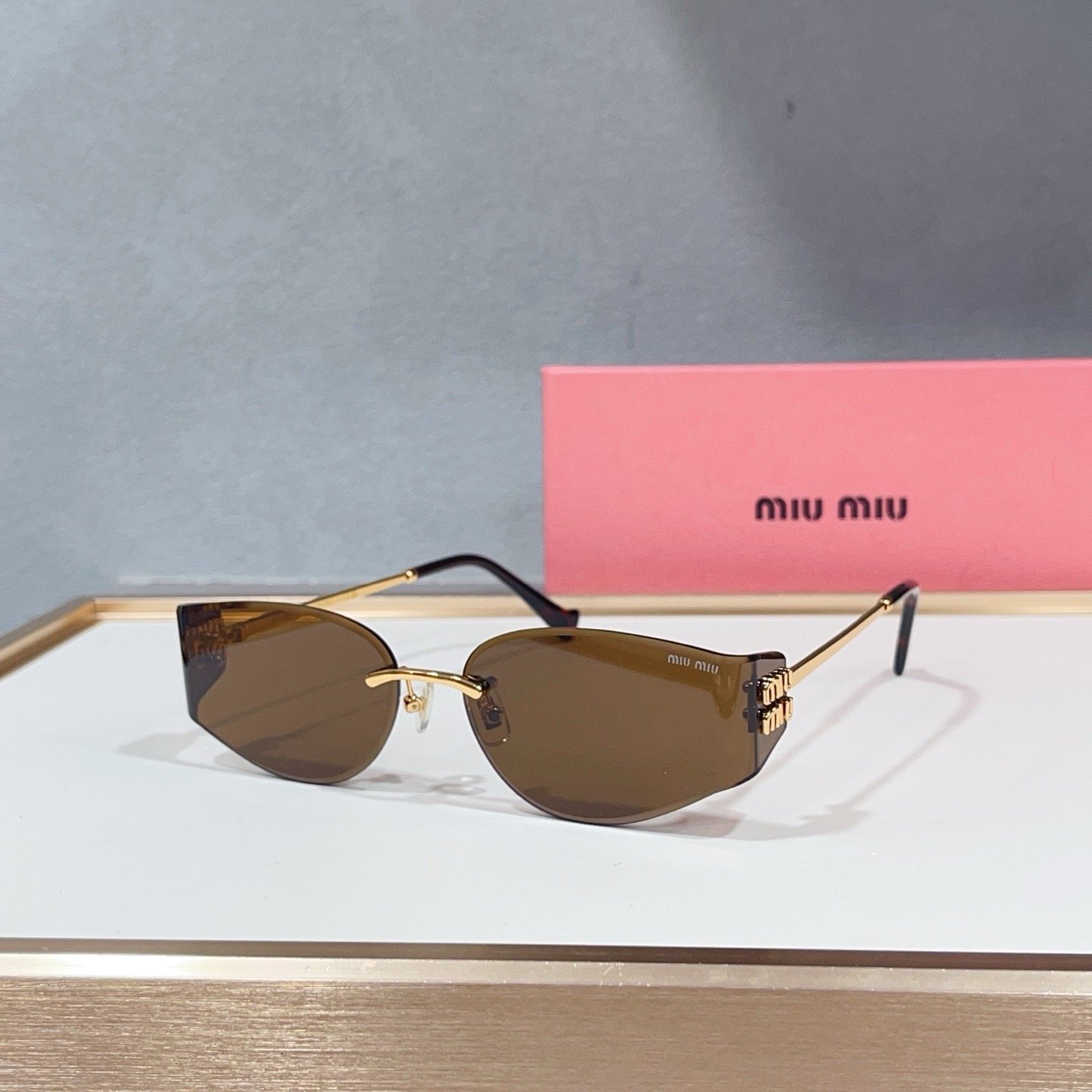 87b31236 MIU MIU MU 175AV Sunglasses - Image 1