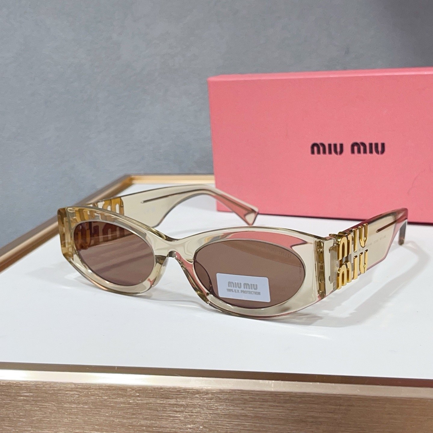 b0111720 MIU MIU SMU 11W Sunglasses - Image 1