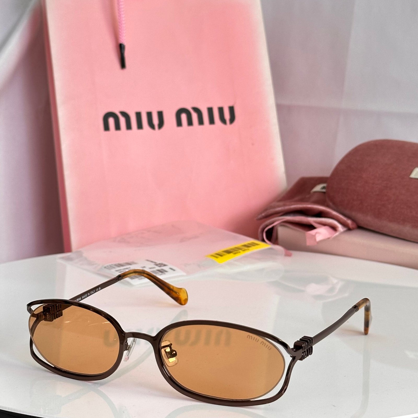 baa643b0 MIU MIU SMU 58Y Sunglasses - Image 1