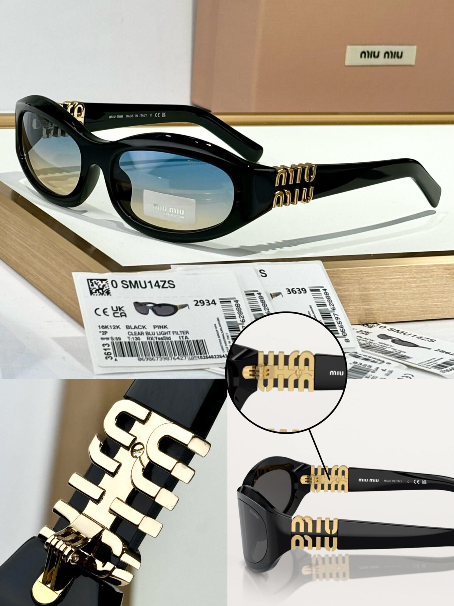 d47057ab MIU MIU SMU14ZS Sunglasses – תמונה 1